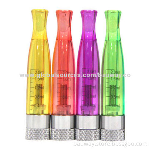 Bauway Cheap Hot Selling GS H2 Clearomizers, Bottom Coil Replaceable, Easy to Replace and Clean